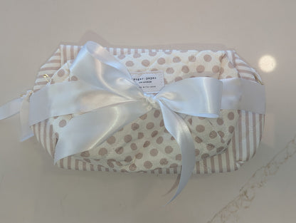Pink Cosmetic Pouch Set