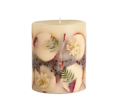 Spicy Apple Small Round Botanical Candle