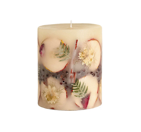 Spicy Apple Small Round Botanical Candle