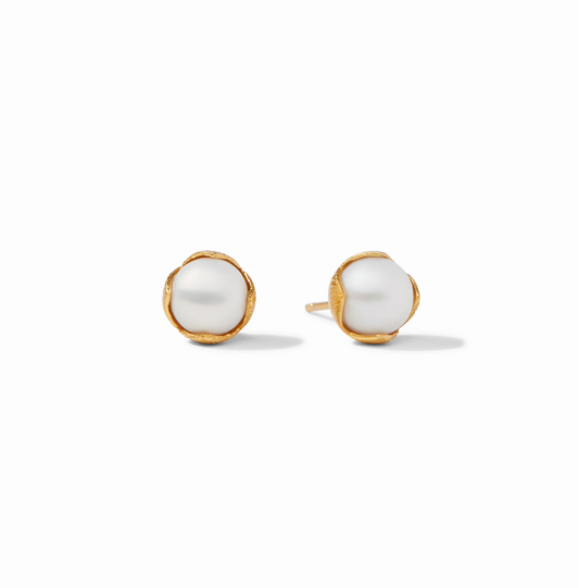 Penelope Stud: Small, Pearl