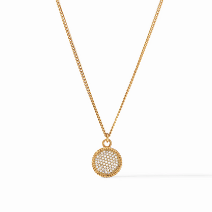Fleur-de-Lis Solitaire Necklace