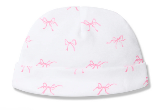 Baby's Pima Hat in Blushing Bows