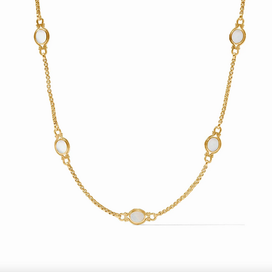 Saratoga Stone Station Necklace
