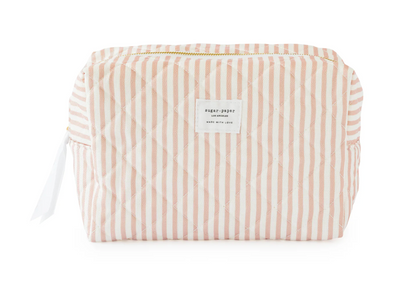 Pink Cosmetic Pouch Set