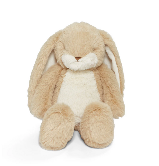 Little 12" Floppy Nibble Bunny - Almond Joy