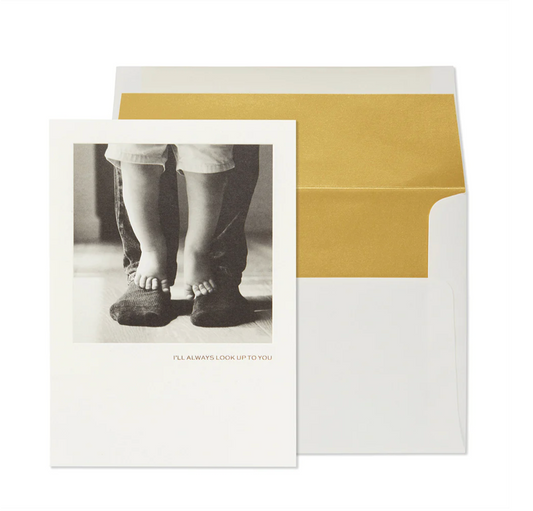 Black And White Photo Father's Day Card