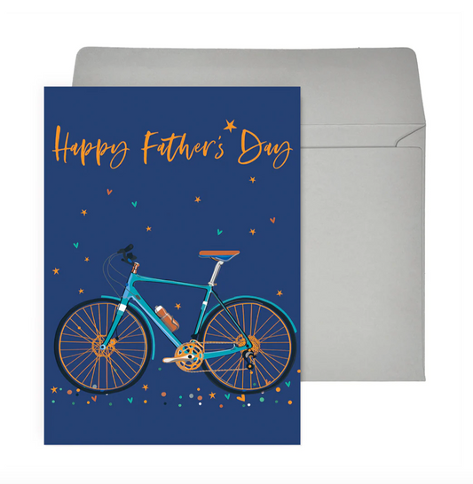 Bicycle Fathers Day Card