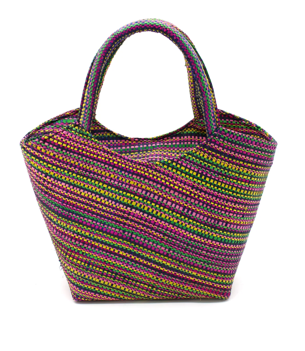 Little Betty Mini Straw Purse Zippered Handbag