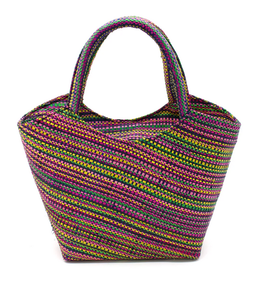 Little Betty Mini Straw Purse Zippered Handbag