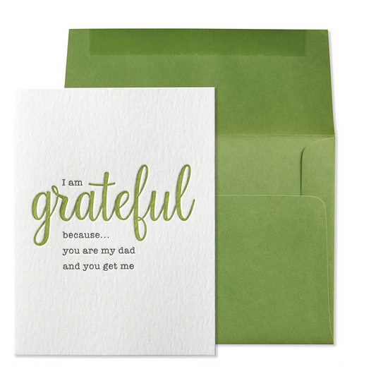 Grateful Dad Greeting Card