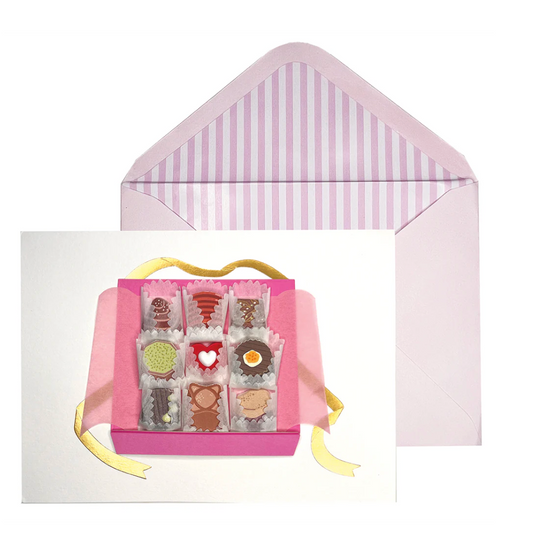 Chocolates Birthday Card