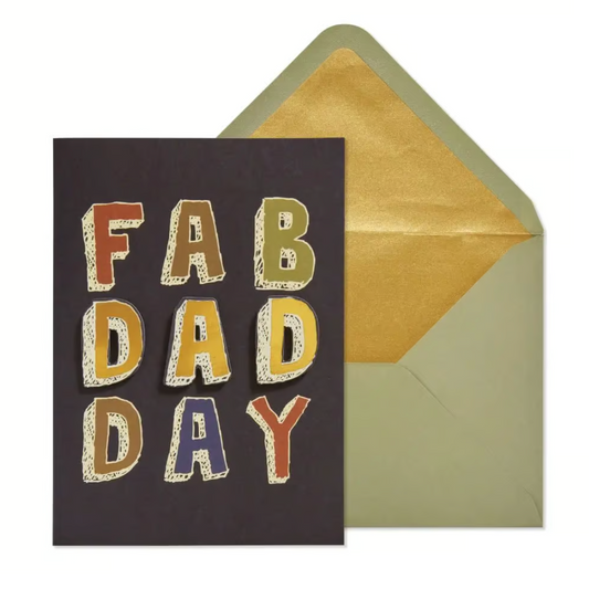 Fab Dad Day Fathers Day Card