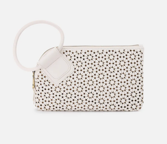 Sable Wristlet - Ecru Daisy