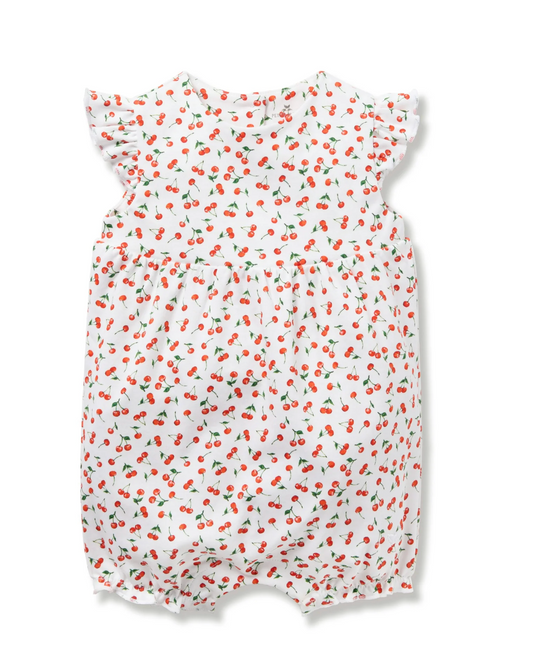 Baby's Pima Isla Play Romper in Cherry Orchard