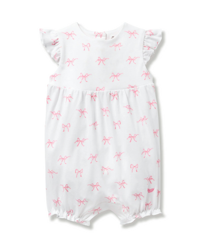Baby's Pima Isla Play Romper in Blushing Bows