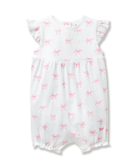 Baby's Pima Isla Play Romper in Blushing Bows