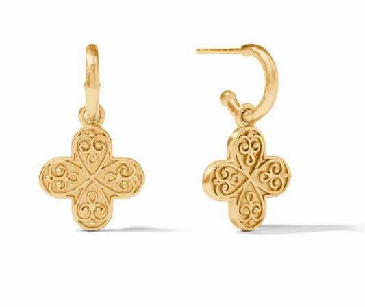 Corinth Hoop & Charm Earring