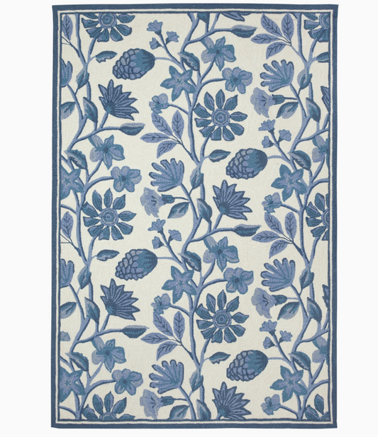 Capri Floral Vine Indoor/Outdoor Rug