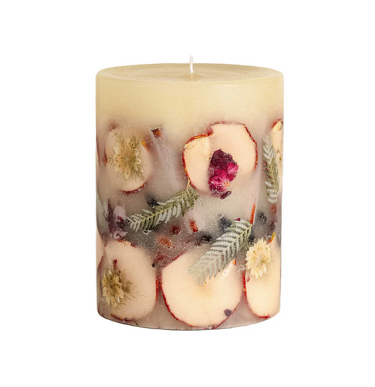 Spicy Apple Medium Round Botanical Candle