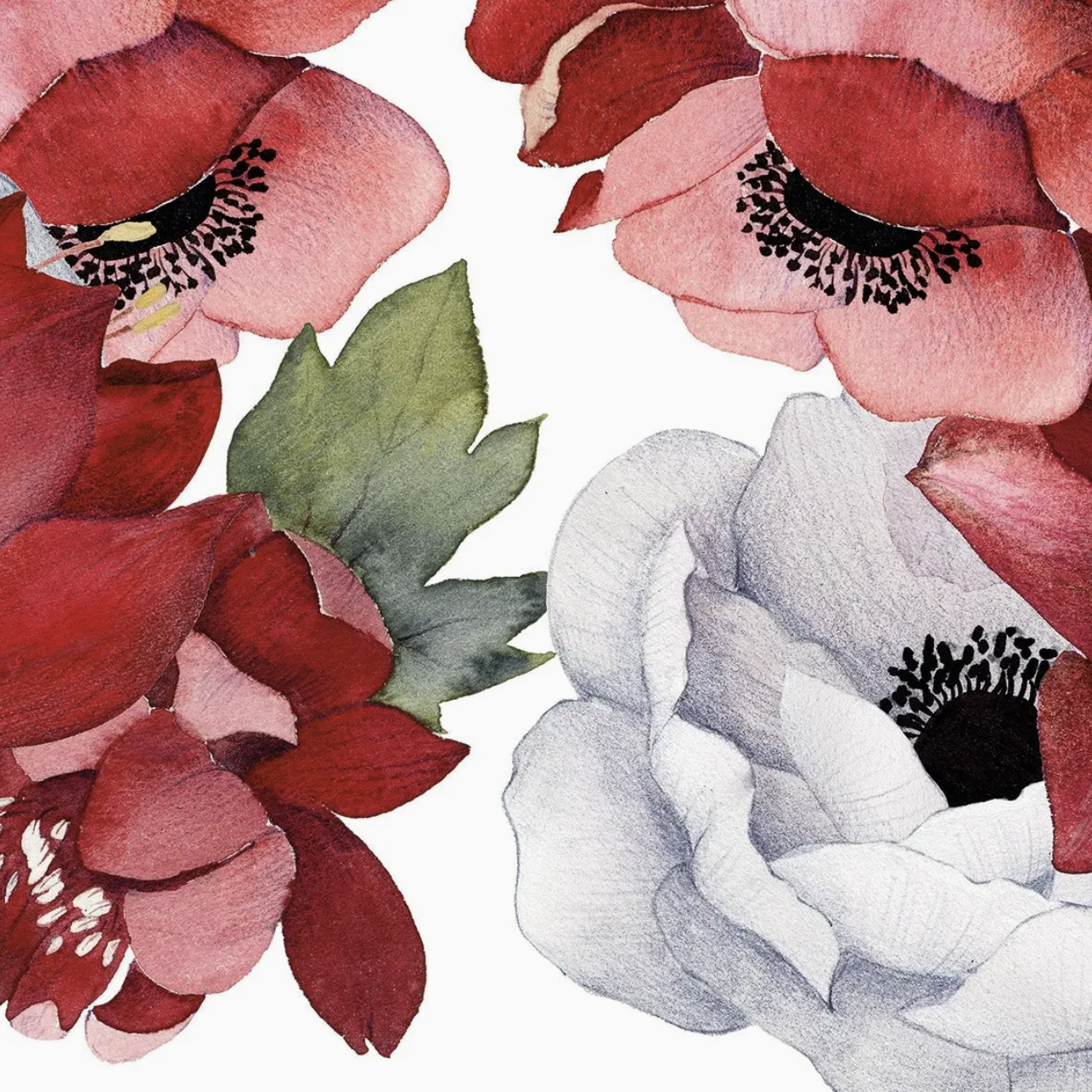 Table Runner - Anemoni