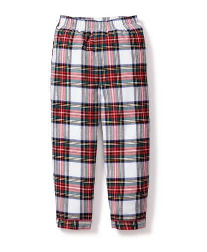 Kid's Brushed Twill Pajama Pant in Balmoral Tartan