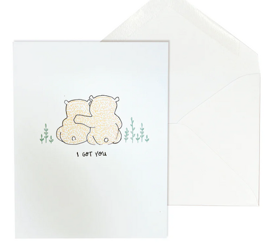Two Bears Friendship Card