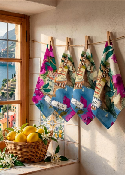 Tea Towel - Amalfi Coast