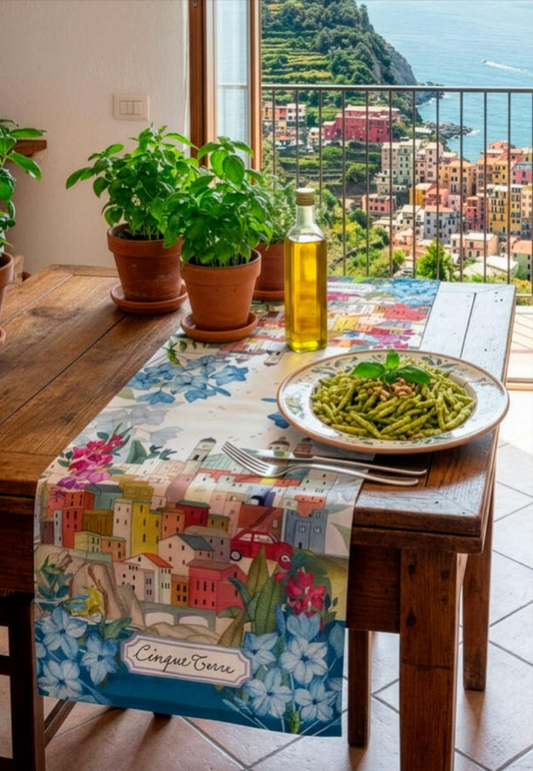 Table Runner - Cinqueterre
