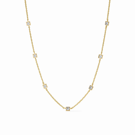 Jolie Delicate Station Necklace