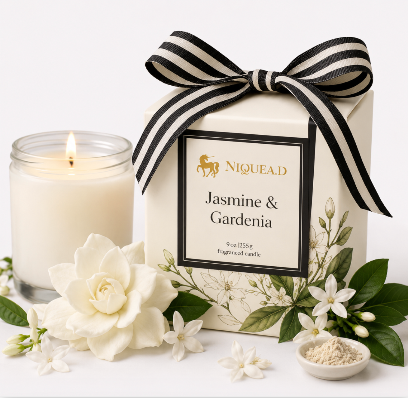 Jasmine & Gardenia Serenity Candle