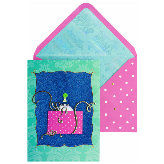 Live In The Present Birthday Card NEW