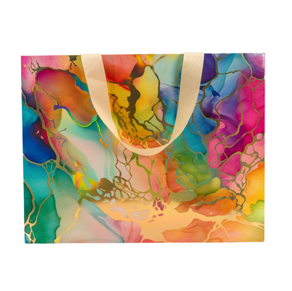 Marble Radiance Large Gift Bag