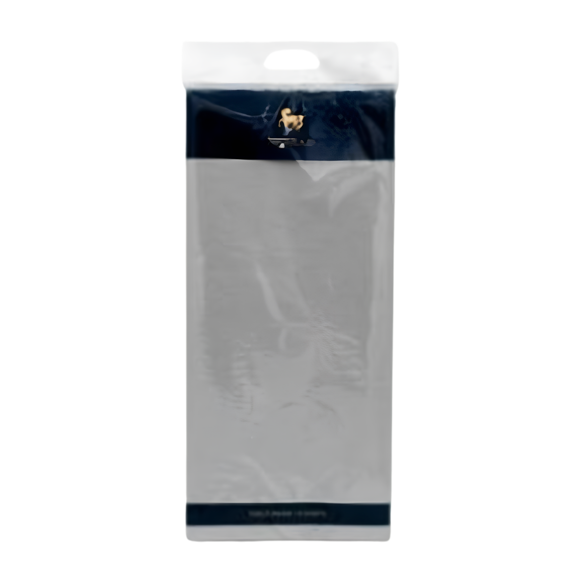 Silver Metallic Tissue
