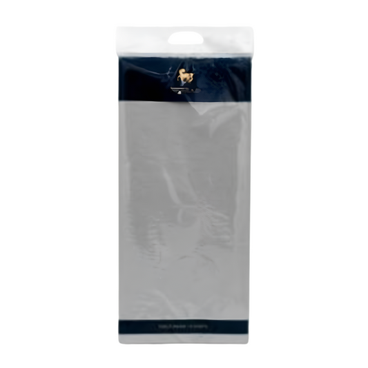 Silver Metallic Tissue