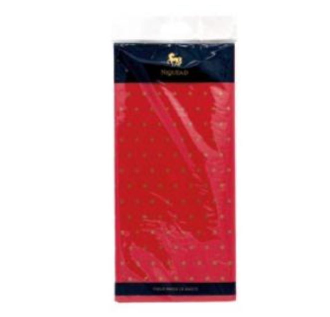 Red Gold Dot Tissue
