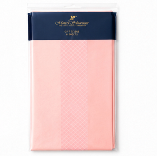 Tri Color Pastel Pink Tissue