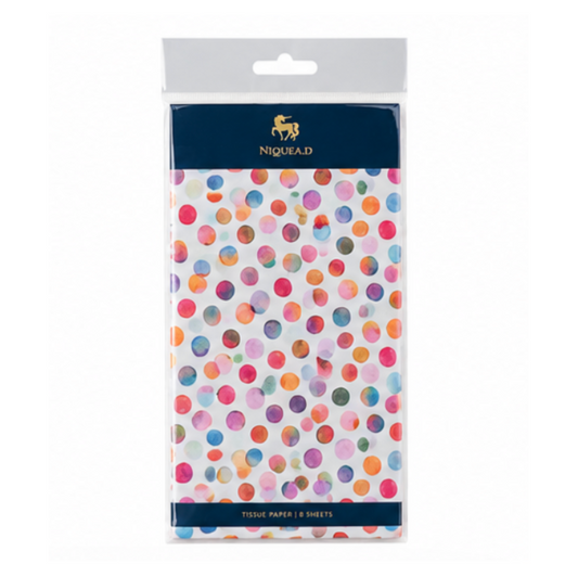 Happy Birthday Polka Dot Tissue