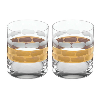 Truro Double Old Fashioned Set of 2 - Gold