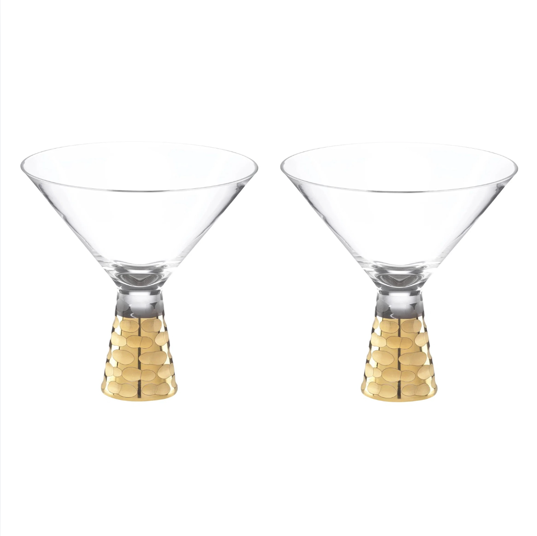 Truro Martini Set of 2 - Gold