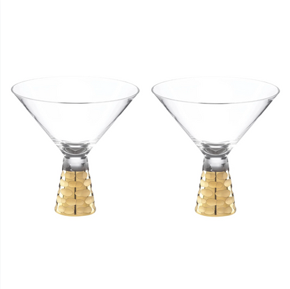 Truro Martini Set of 2 - Gold