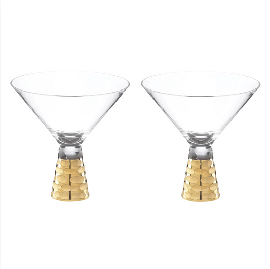 Truro Martini Set of 2 - Gold