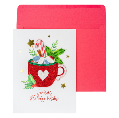 Mugs of Cocoa Christmas Card NEW