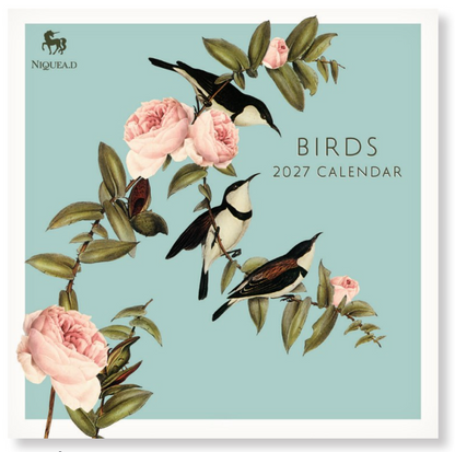 Birds 2027 Wall Calendar