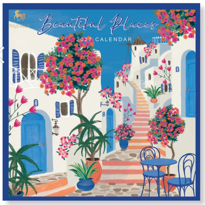 Beautiful Bright Places 2027 Wall Calendar