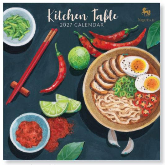 Kitchen Table 2027 Wall Calendar