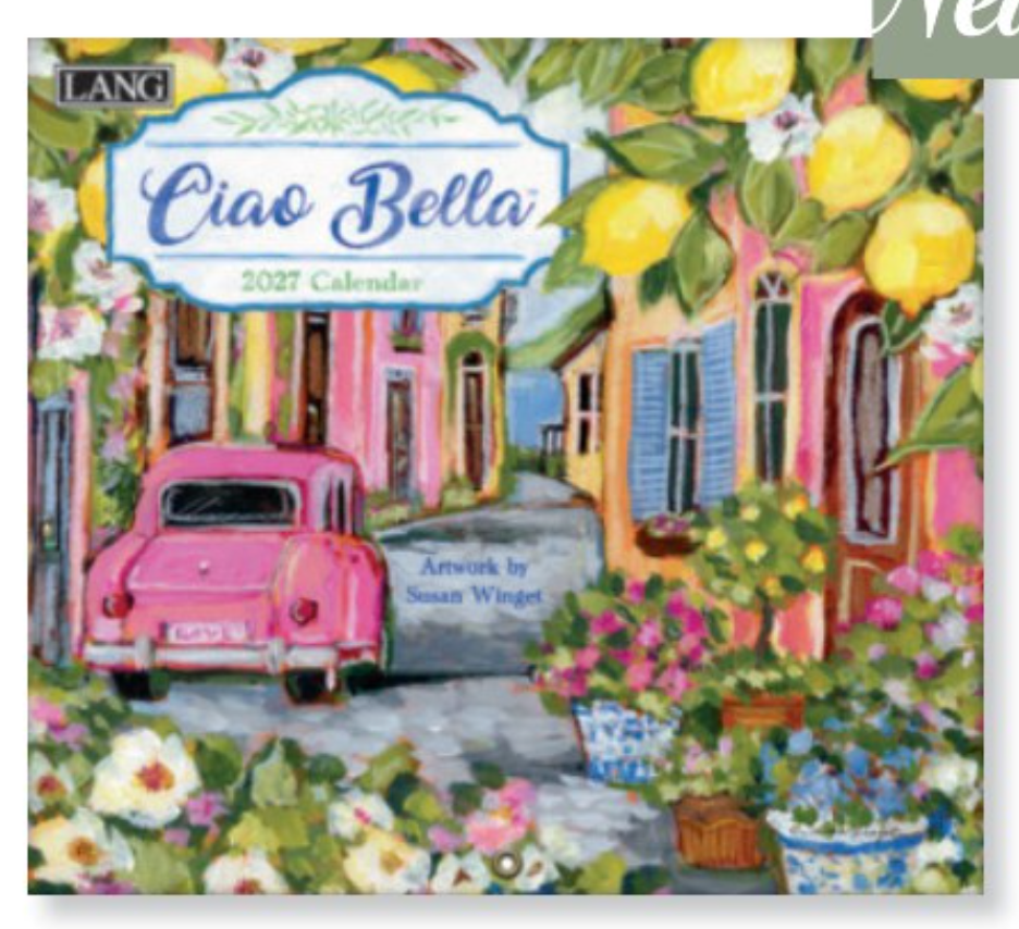 Ciao Bella 2027 Wall Calendar