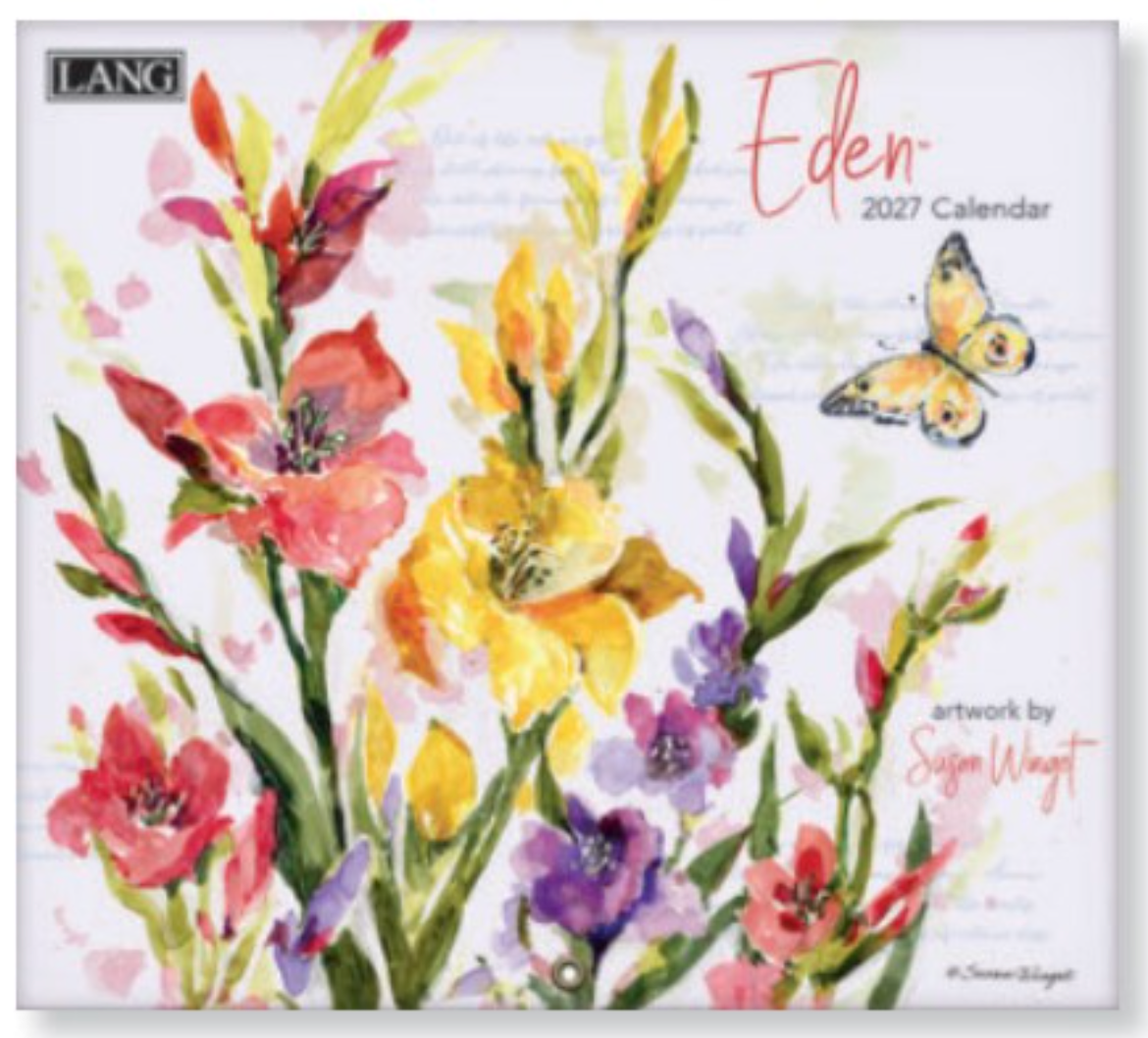 Eden 2027 Wall Calendar