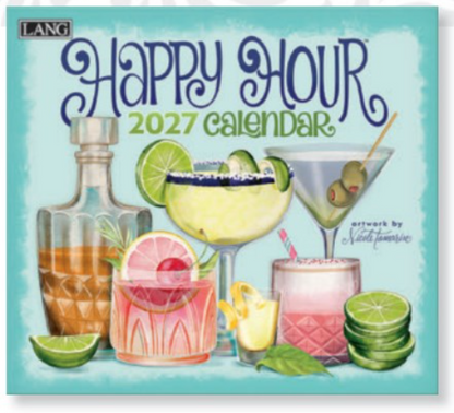 Happy Hour 2027 Wall Calendar