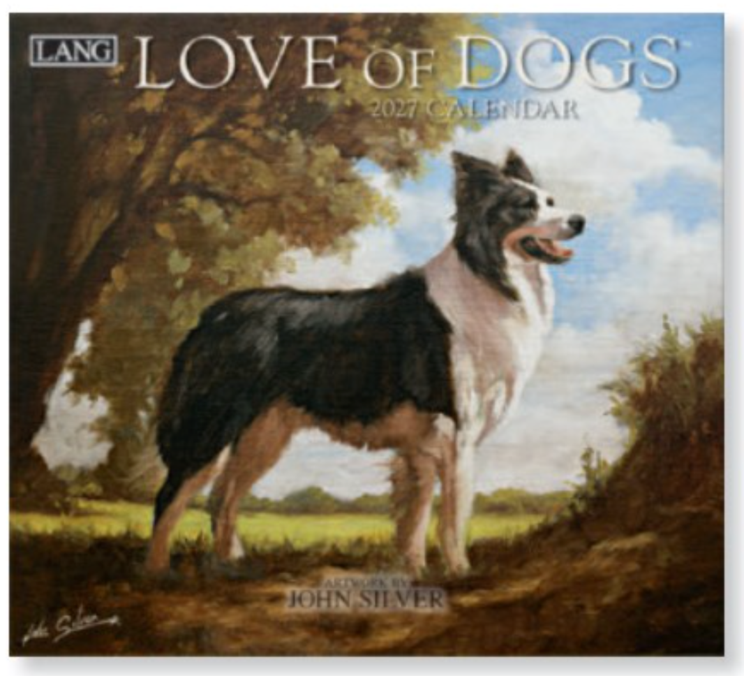 Love of Dogs 2027 Wall Calendar