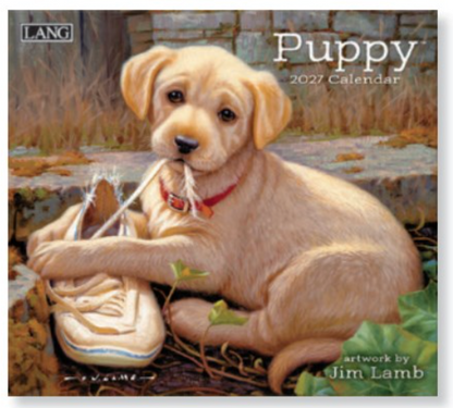 Puppy 2027 Wall Calendar